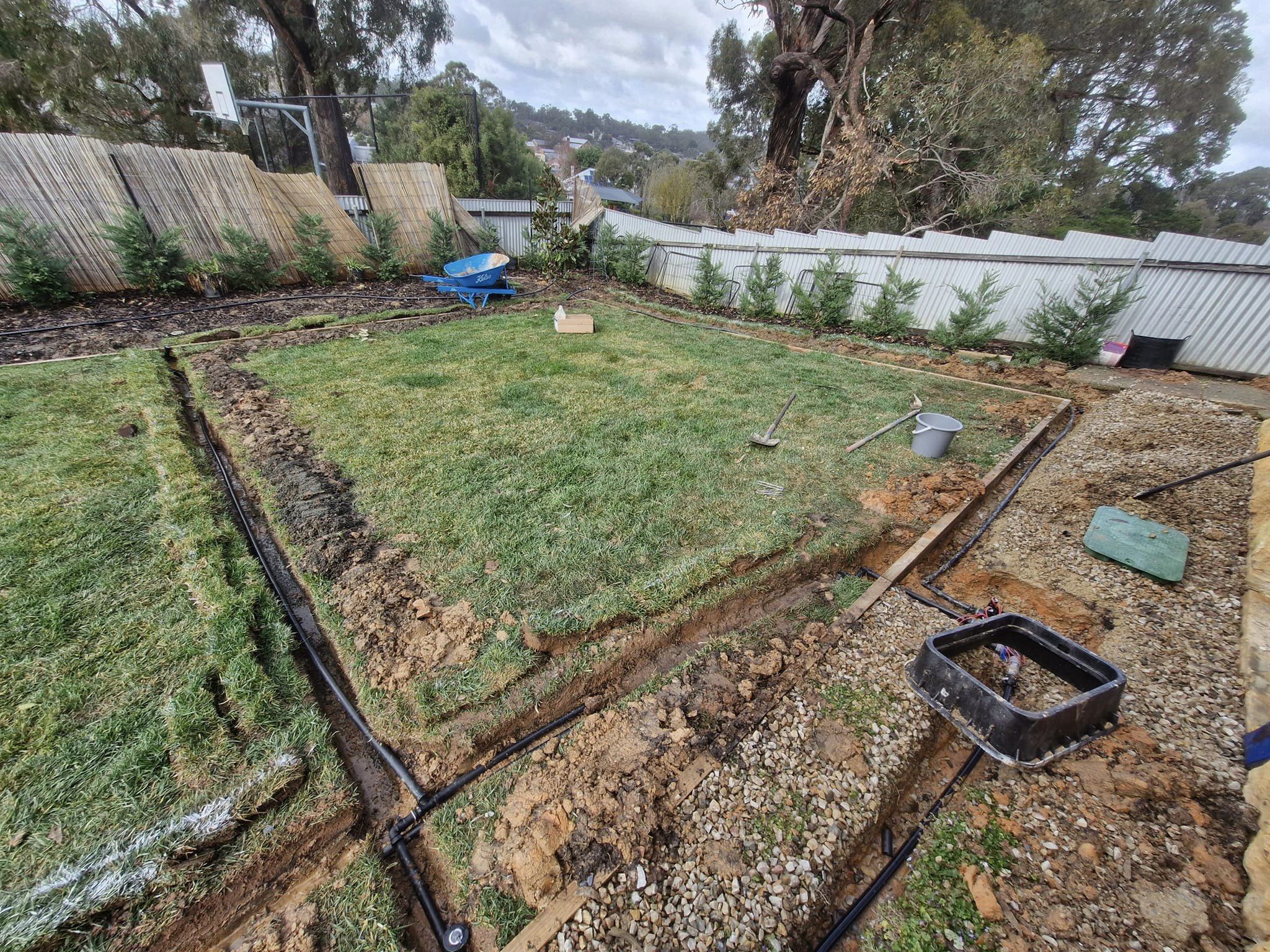 Lawn Irrigation System Installation - Mapping